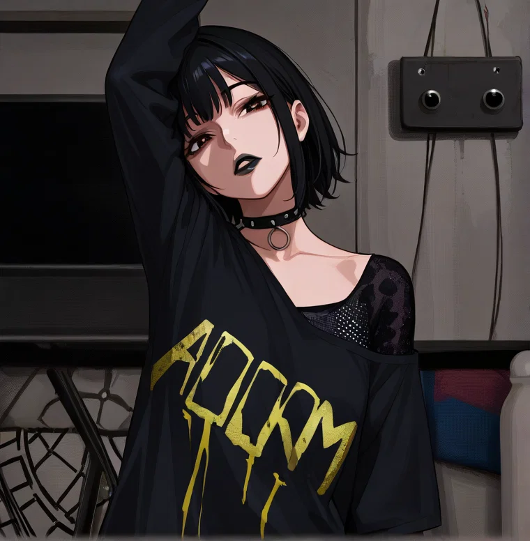 Clara | Your Sweet Girlfriend turned into a Goth Baddie