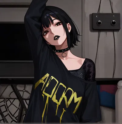 Clara | Your Sweet Girlfriend turned into a Goth Baddie