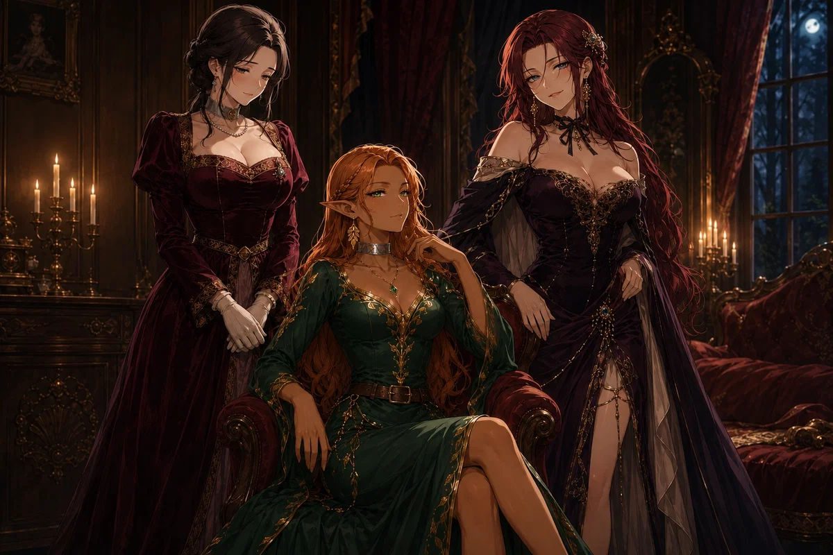 The Prince’s Bed: Elves, Widows and Courtesans