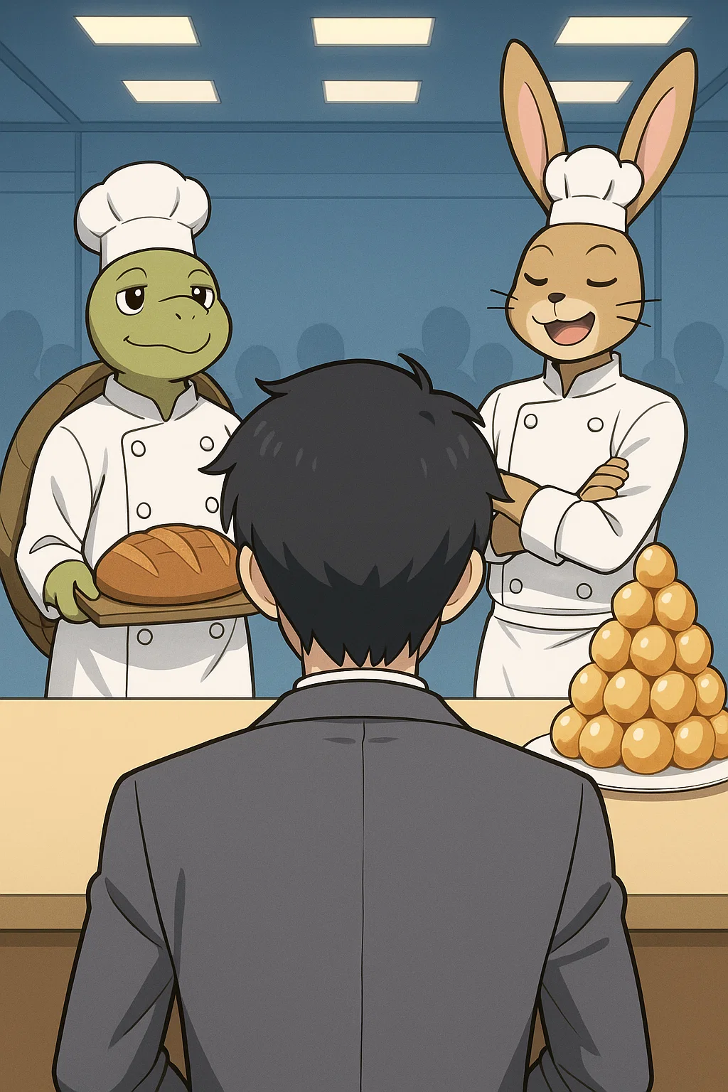 Pride and Pastry: The Tortoise and the Hare Retold