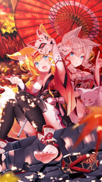The shizengitsune sisters 