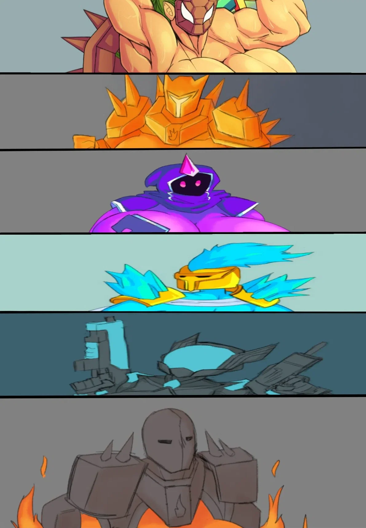 Six Heroines