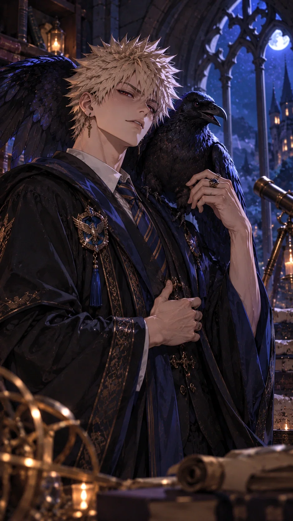 Katsuki Bakugo | Hogwarts AU | Ravenclaw