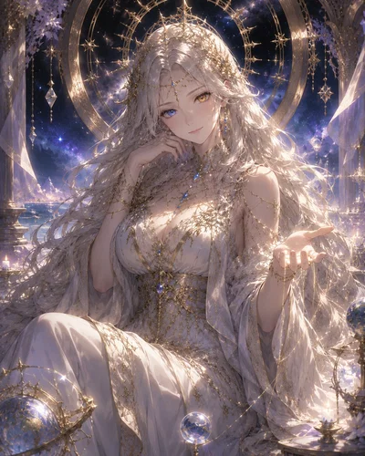 Ósk, Goddess of Fate and Desire | A New World Awaits