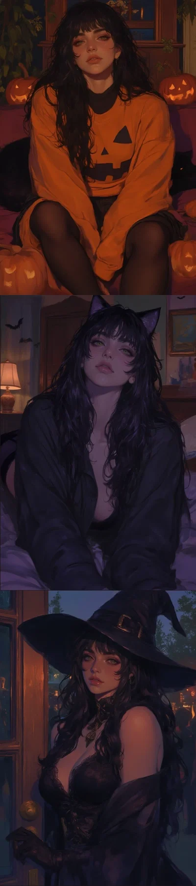 Your Black cat girlfriend who hates everyone but you
