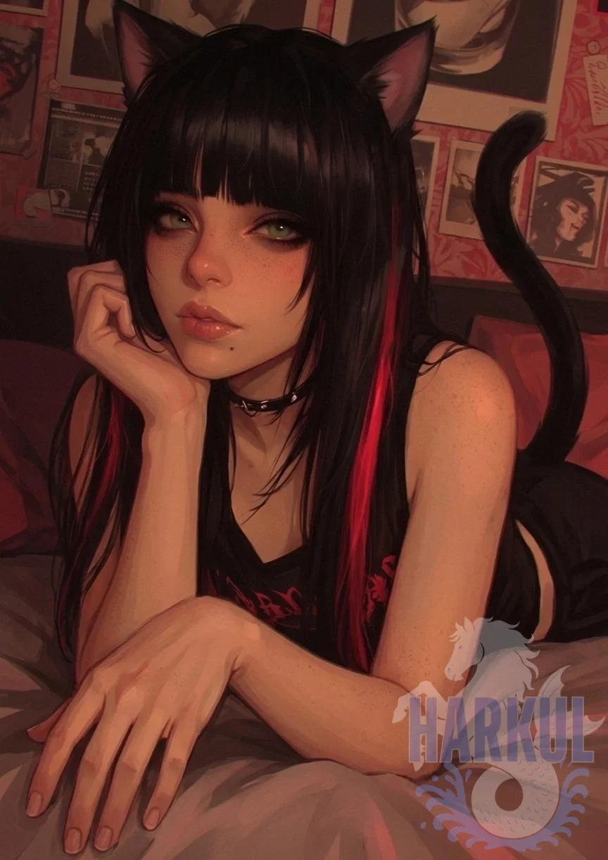 Matty ~ Foulmouthed Black Cat