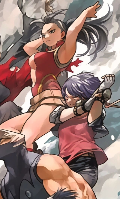 Momo and Kyoka