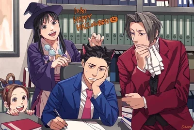 Ace Attorney Halloween Party!
