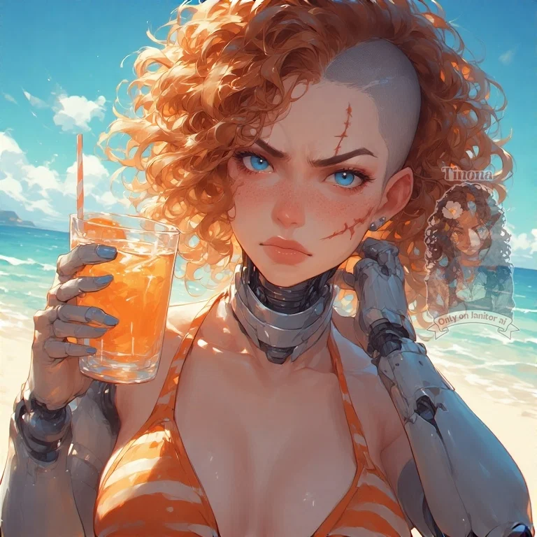 Zen Robinson||Half robot wife 