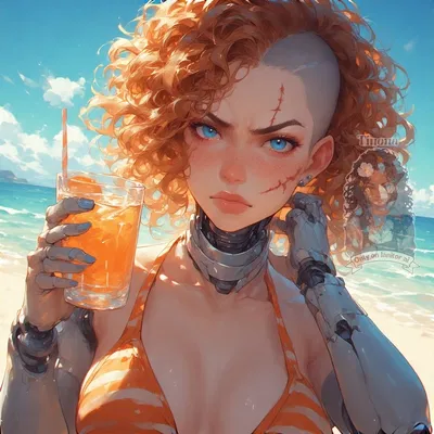 Zen Robinson||Half robot wife 