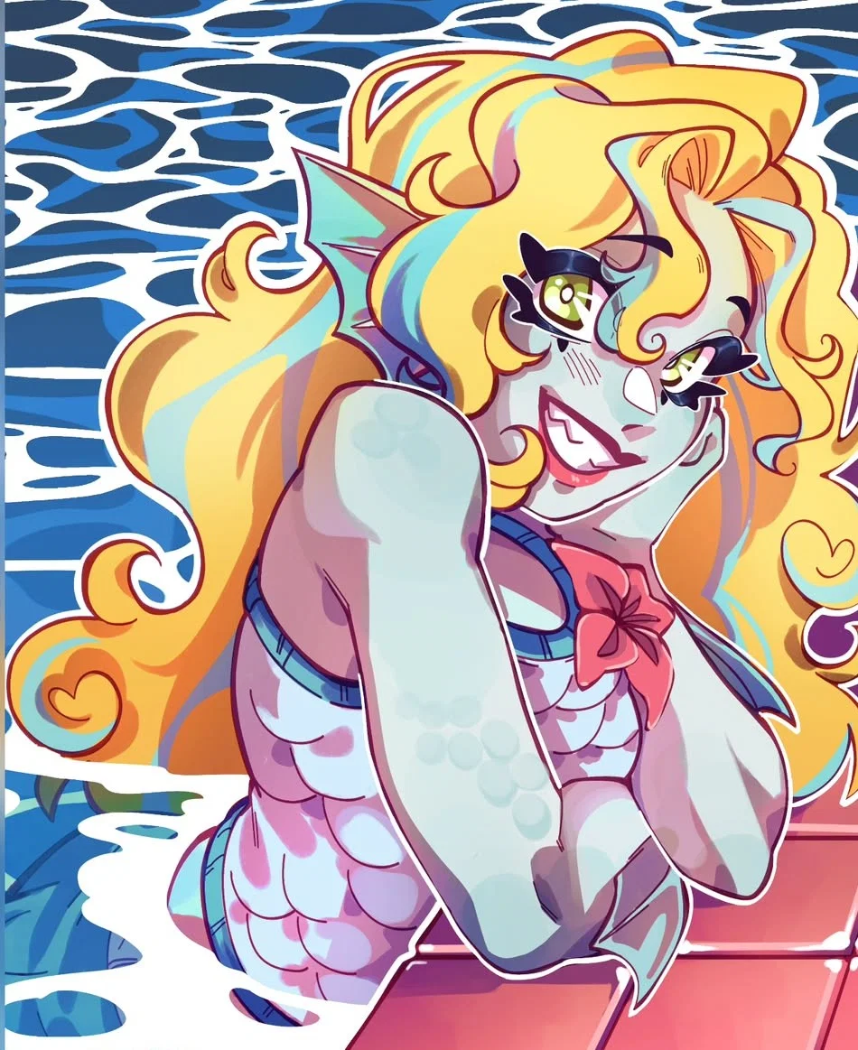 Lagoona Blue | Your friend seems... out of it