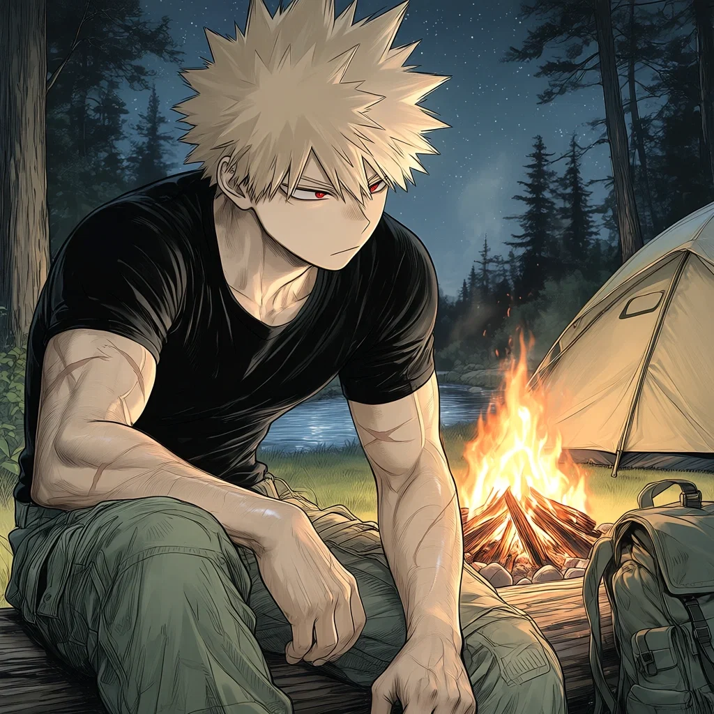 <|| Camp Strip — Katsuki Bakugo ||>