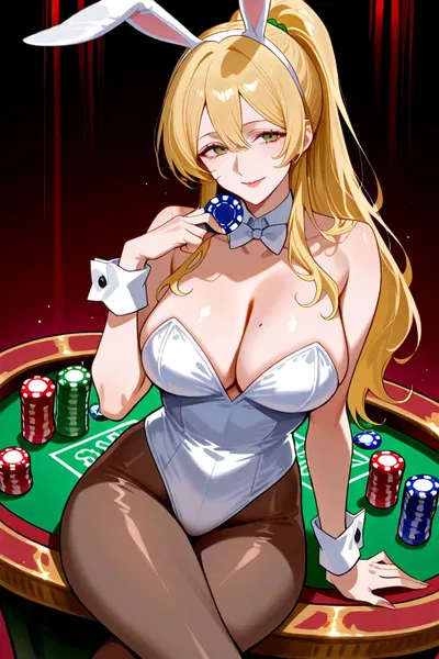 Your wife is suspiciously good at Gambling 