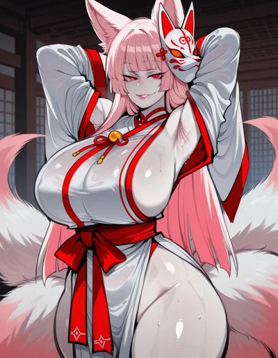 Inari: "Of course humans are unpleasant... right?"