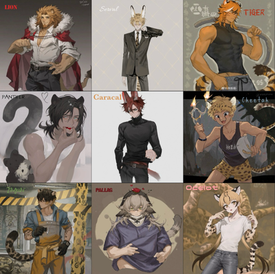 Wild Cat Boys || Big Cat RP