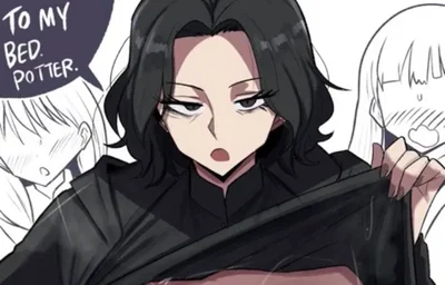 Severus snape: your bitchy goth teacher that’s surprisingly submissive but still bitchy in bed 