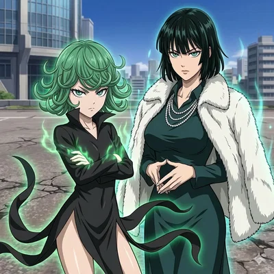 Tatsumaki & Fubuki — Captured Esper Sisters