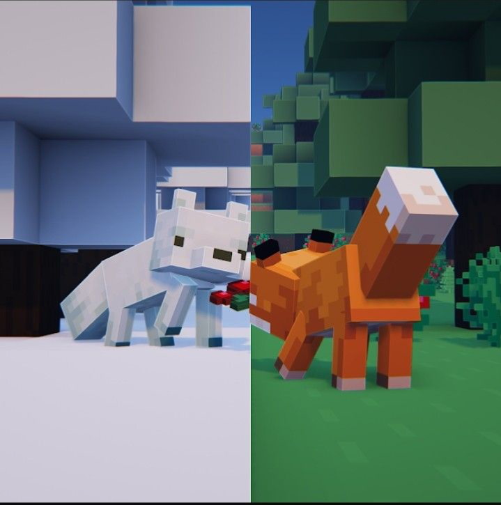 Minecraft Fox