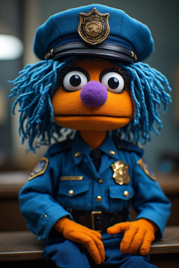 Officer Mitzi | Felt and Furious