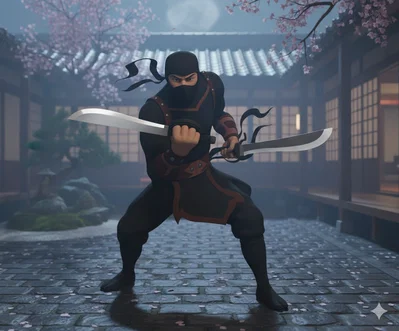 Chōken (Butterfly Blades) [Nanashi Ninja Series Part-11]