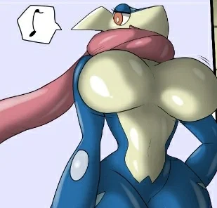 —/ Greninja | ...what that tongue do \—