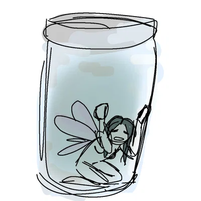 Silas - Fairy Trapped in your Fart Jar