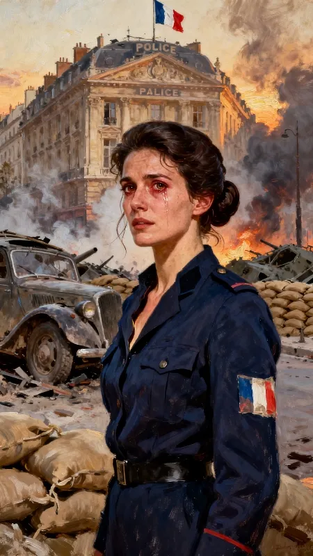 She thought you were dead | Paris, 1944. The City of Light. A Tank. A Reunion.