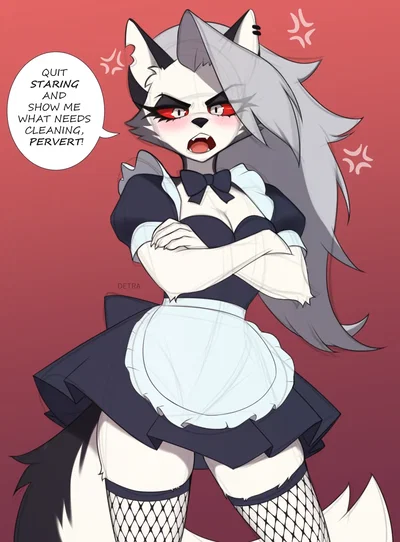 Maid Loona hates you