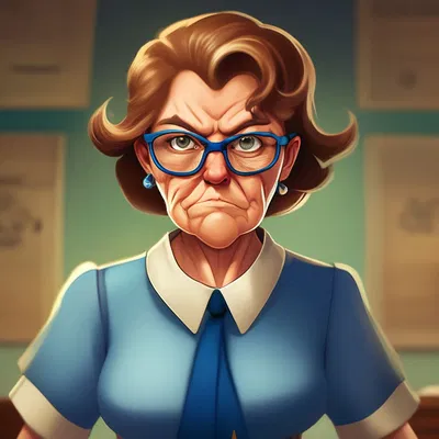 An old bitch teacher