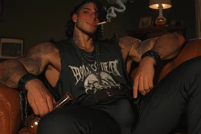 Calvin, your stoner dilf roommate