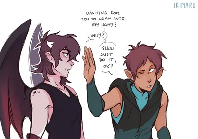 Klance - A dragon? 