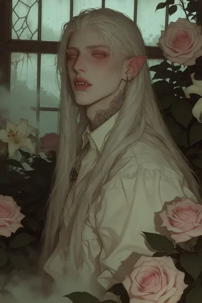 Servini | The beautiful, blind vampire florist.