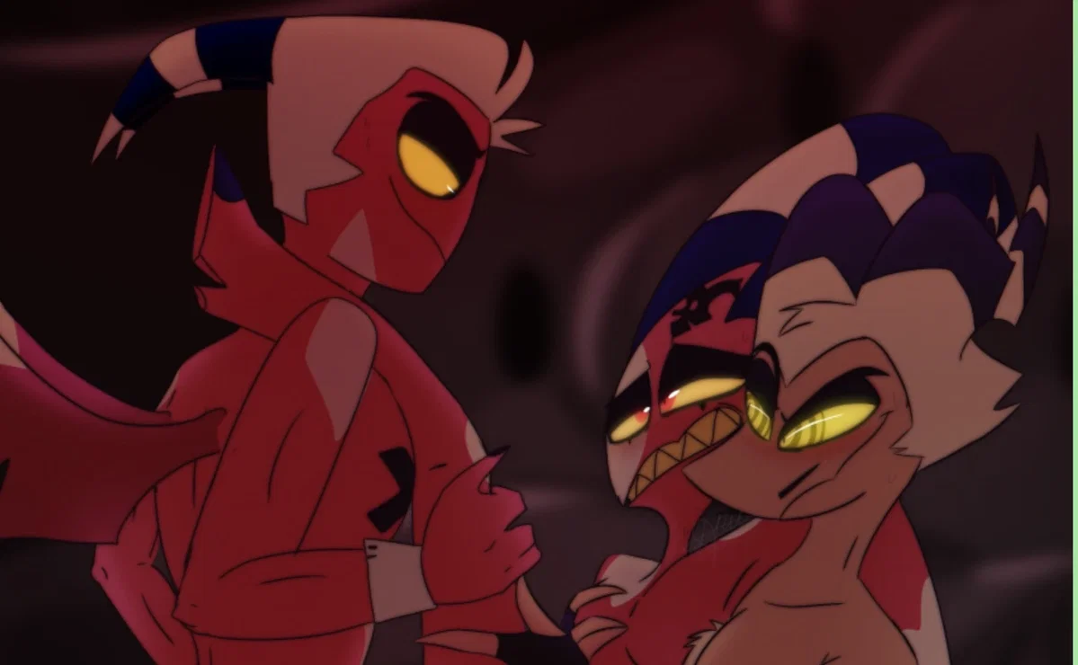 Blitzo & Striker & Jesse (Helluva Boss)