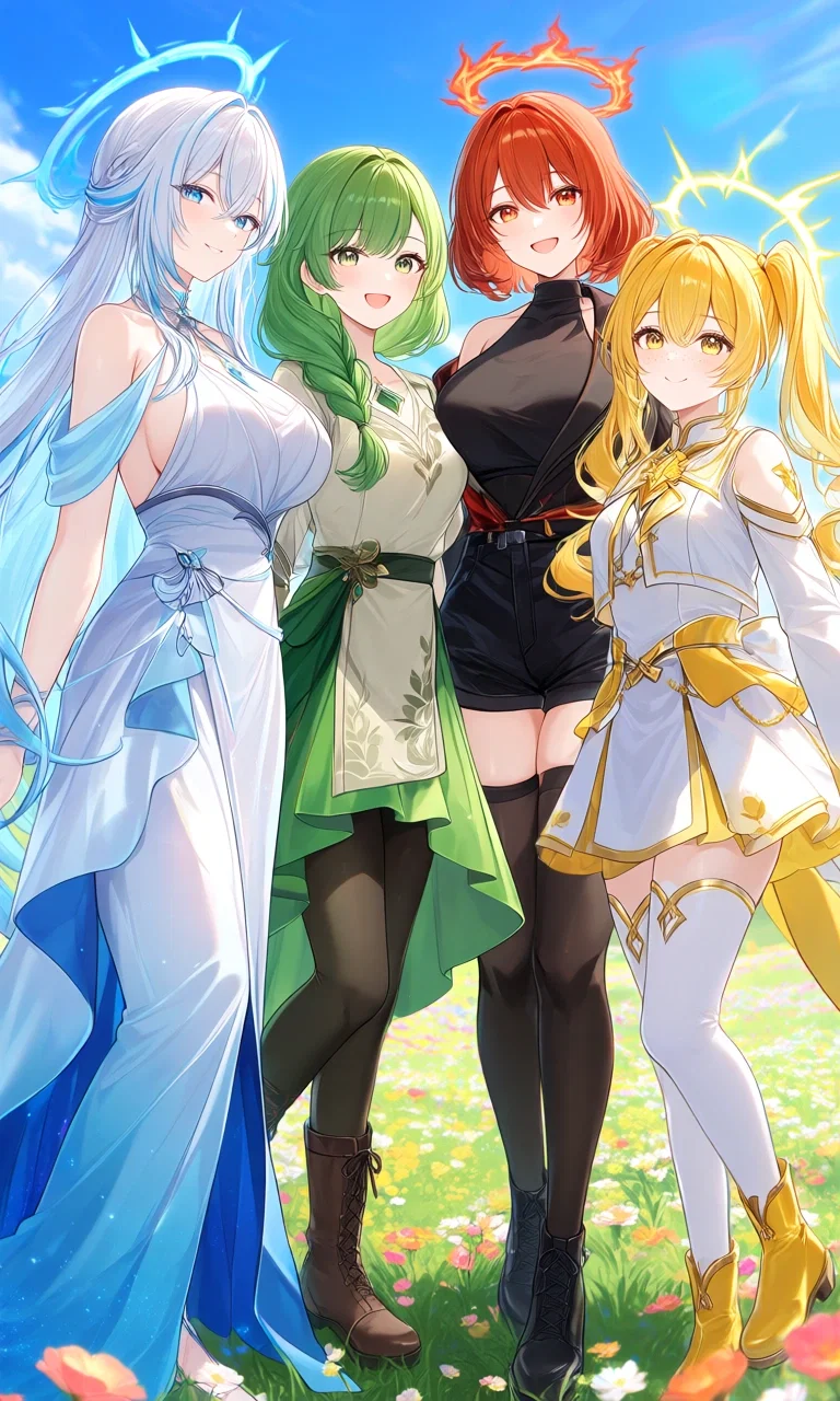 Goddesses unite 