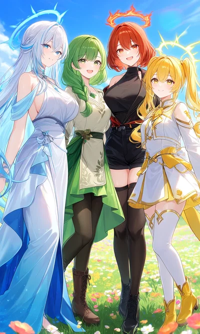Goddesses unite 