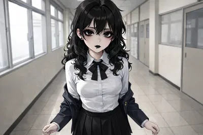 Liz—The Goth Girl has a crush on you
