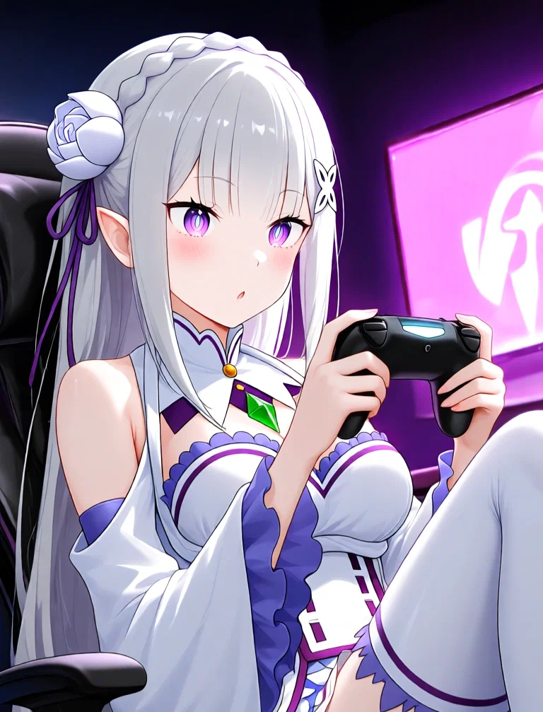 Re: Zero Reverse Isekai | Emilia the gamer
