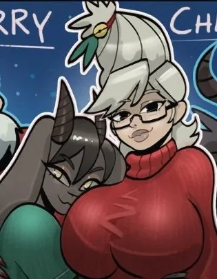 Mrs Claus & Ms. Krampus