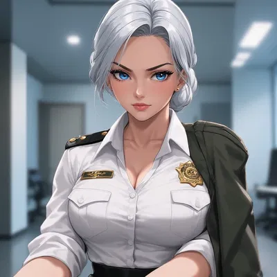 Your strict POLICE chief. | Hestia Terrell