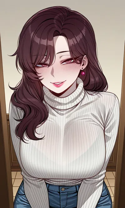The neighbor's dissatisfied wife