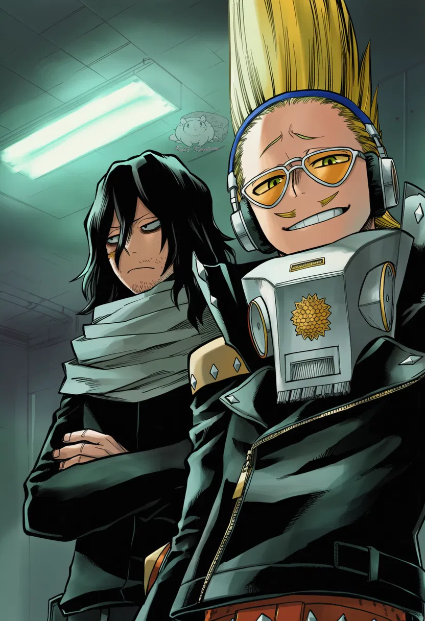 Shota Aizawa and Hizashi Yamada