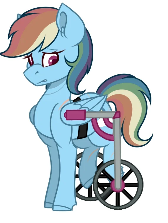 Rainbow Dash | Paralyzed | No Rainboom AU