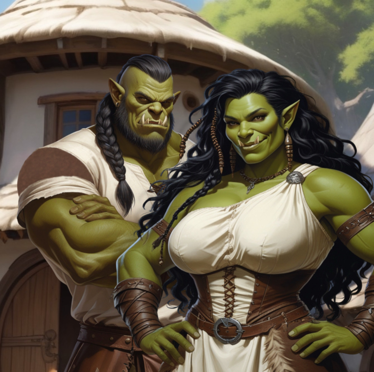 Throg'gul & Vorka Skulltaker | Orc Couple | Mommy and Daddy