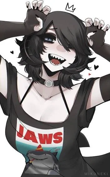 Friendly shy shark girl |Calli