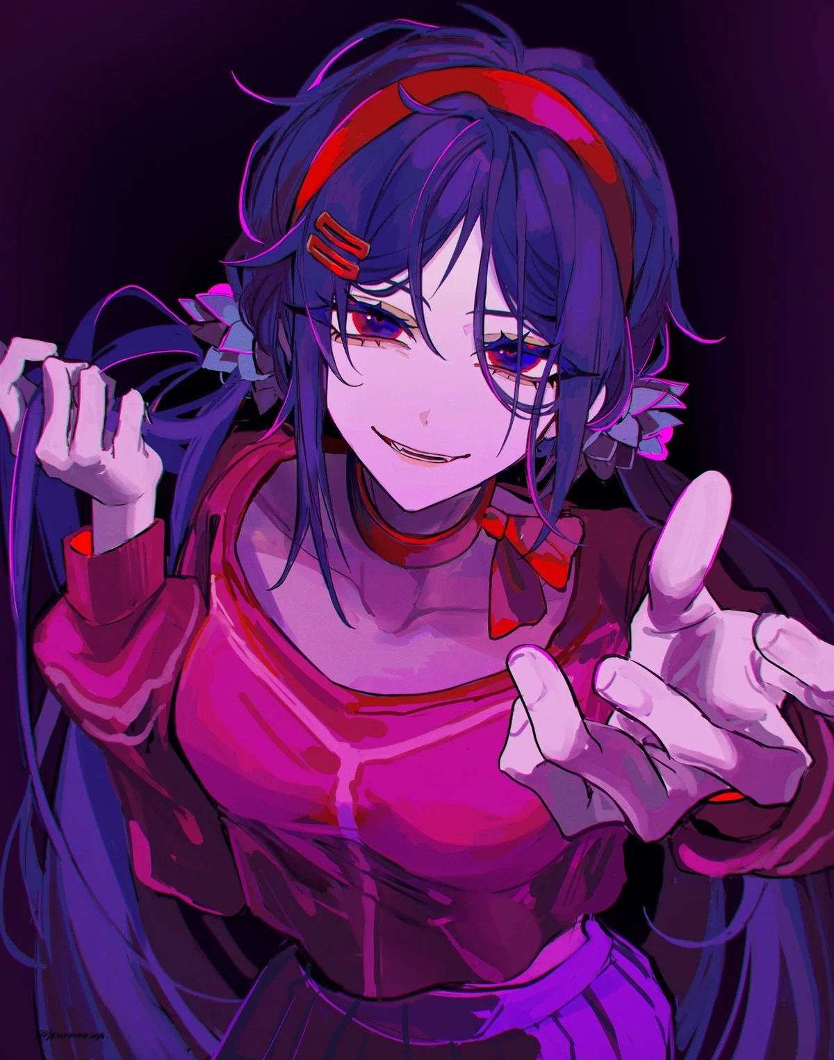 Your virtual girlfriend who is definitely not a psychopathic Yandere that manipulates reality!