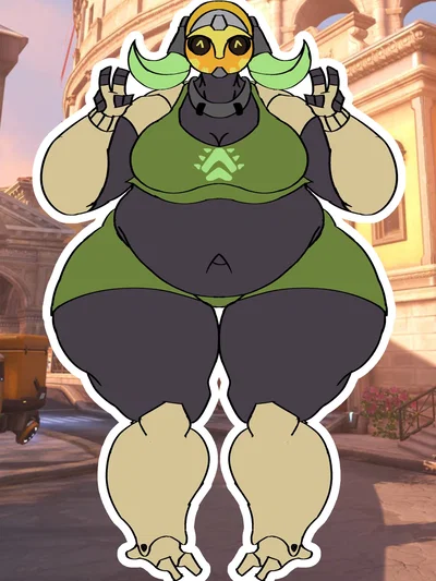 Orisa - your cybernetic bovine wife wants to go to the beach