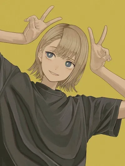 An heroine in training finds you in your secret base