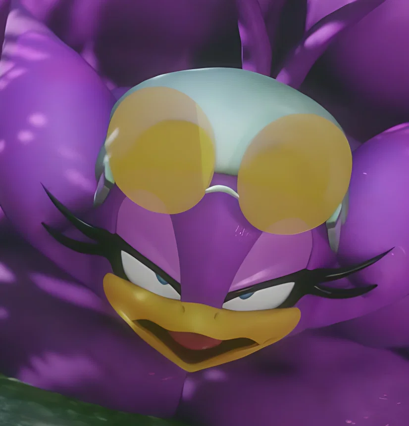 Wave the Swallow (A swallow with huge breasts and a huge, fat butt.)[Sonic Riders]