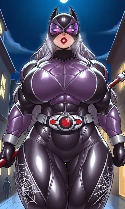 "The Mistress of the Night has made her call, prepare to face Nightweaver!" Helene Nacht