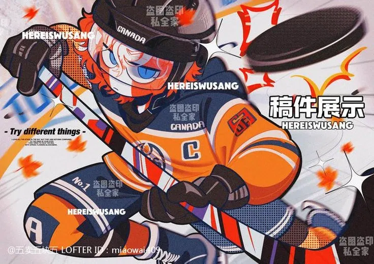 Countryhumans HOCKEYYYY